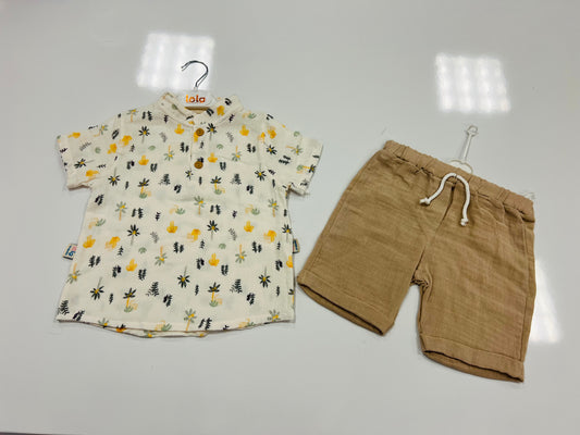 Short with button up 216